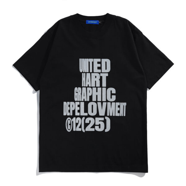 UH! Tshirt Heavyweight Cotton – GRAPH DEV BLACK