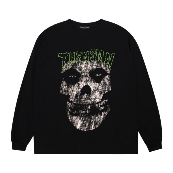 Thanksinsomnia - Long Sleeve Evaura Black