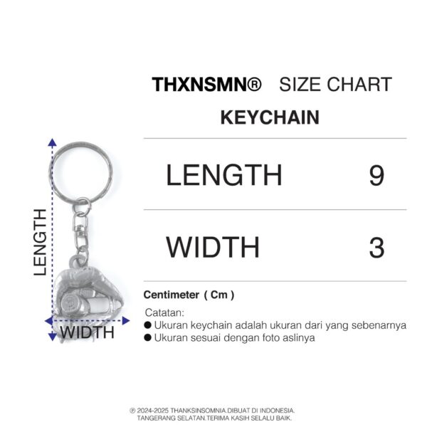 Thanksinsomnia - Keychain Kessa - Gambar 3